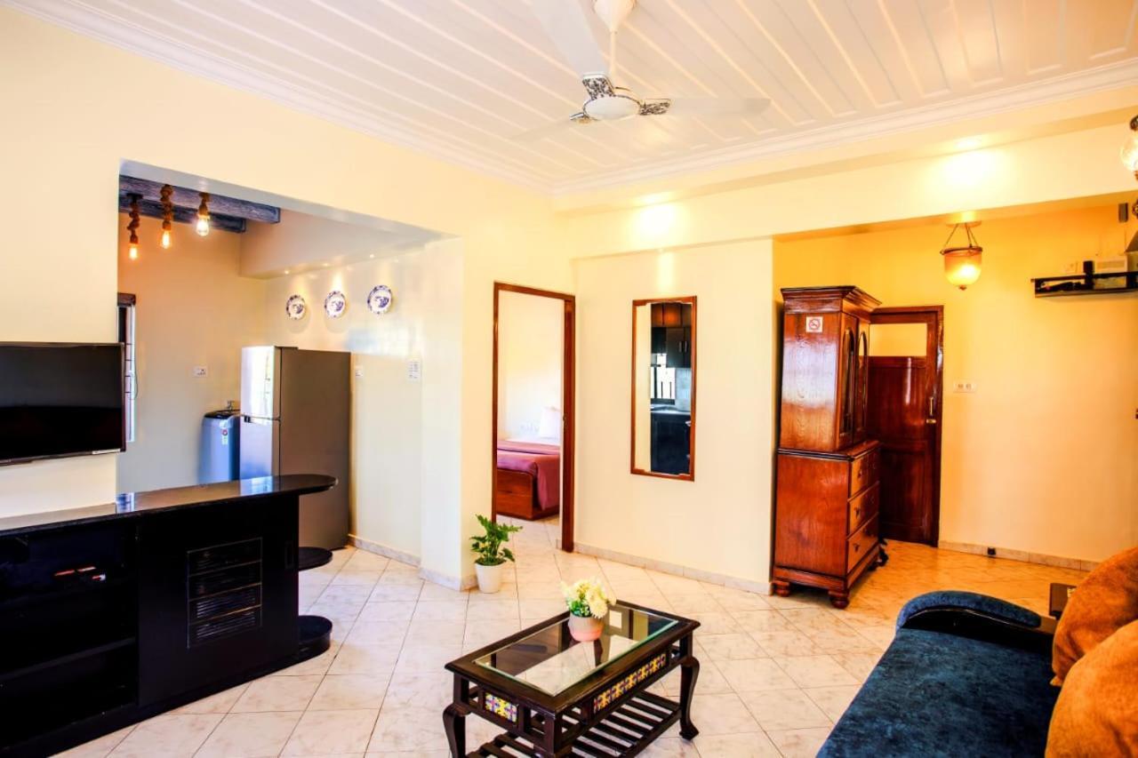 'Golden Sea Pearl' 1 Bhk Beach Apartment Benaulim Bagian luar foto