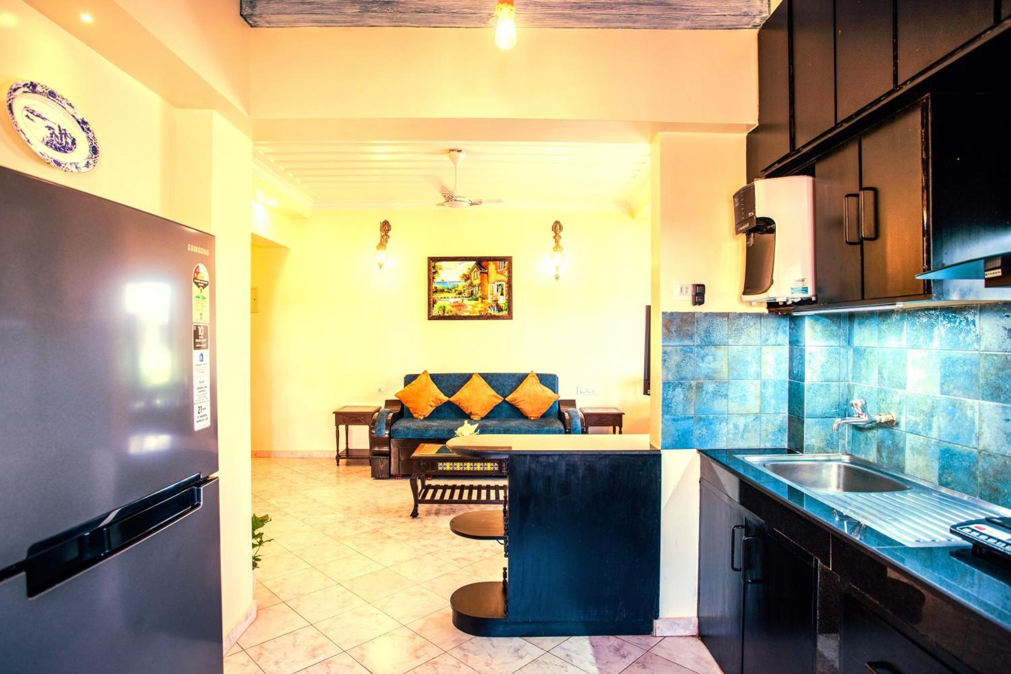 'Golden Sea Pearl' 1 Bhk Beach Apartment Benaulim Bagian luar foto