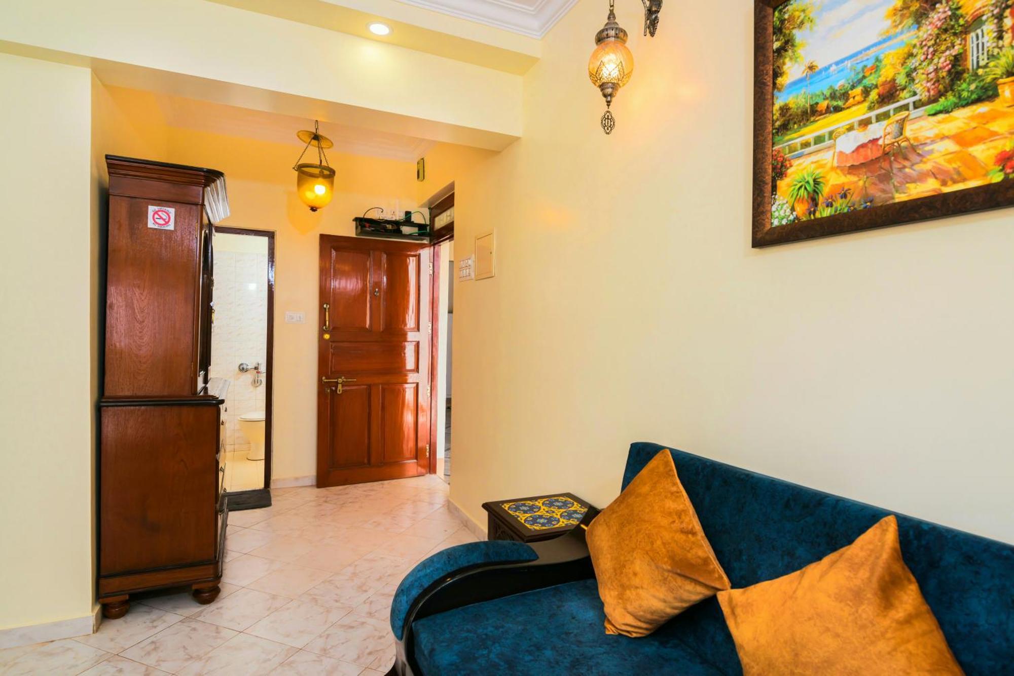 'Golden Sea Pearl' 1 Bhk Beach Apartment Benaulim Bagian luar foto