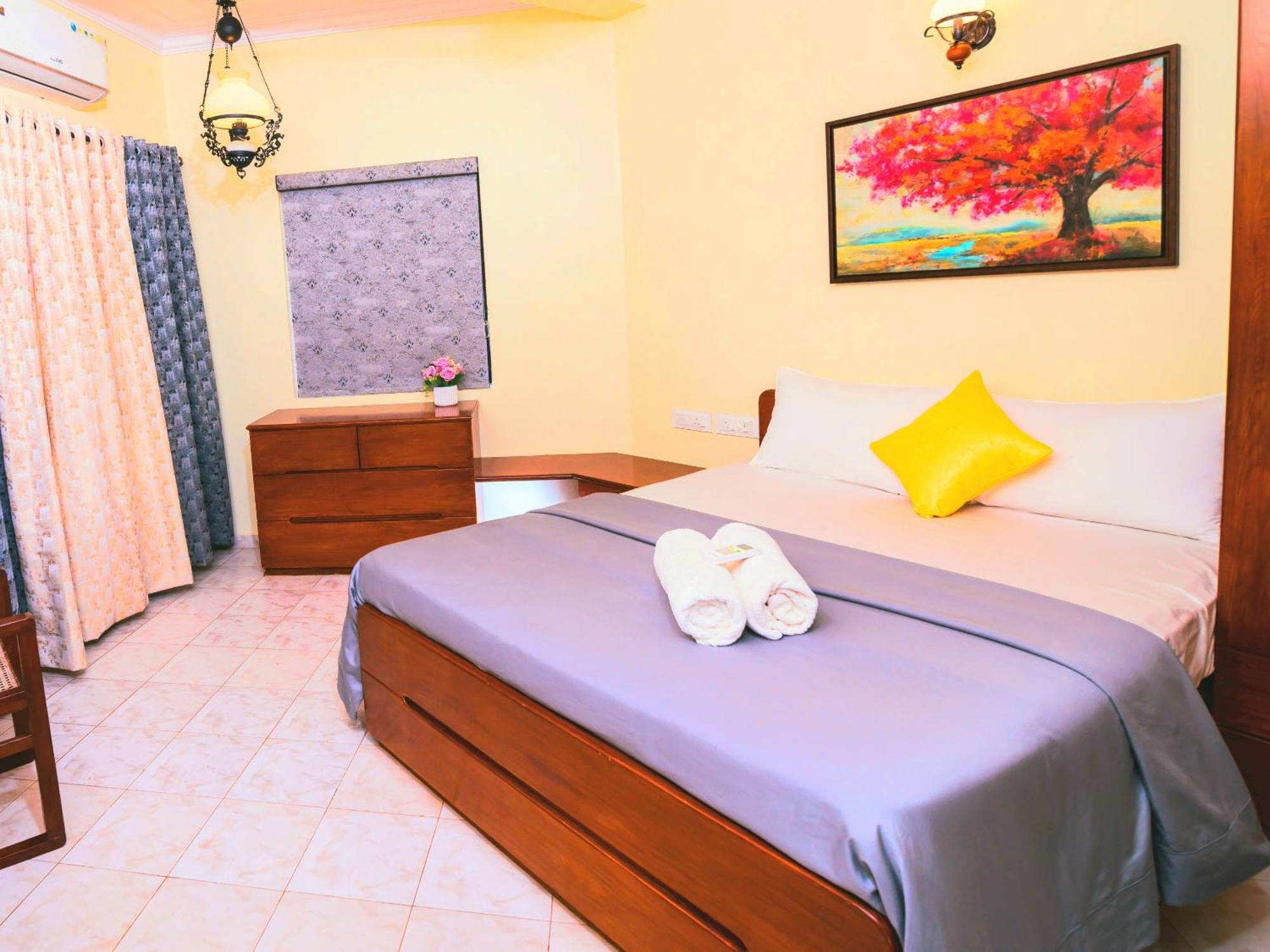 'Golden Sea Pearl' 1 Bhk Beach Apartment Benaulim Bagian luar foto